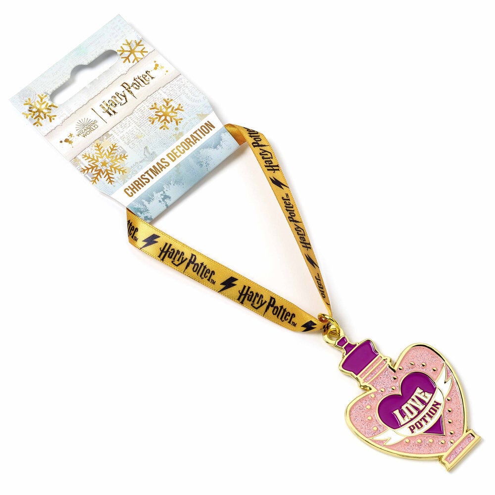 Adorno de Navidad Pocion de Amor Harry Potter THE CARAT SHOP