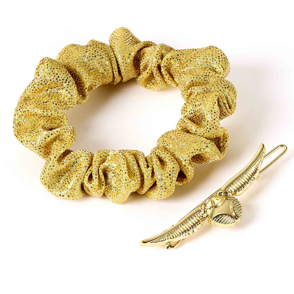 Set accesorios pelo Snitch Dorada Harry Potter THE CARAT SHOP