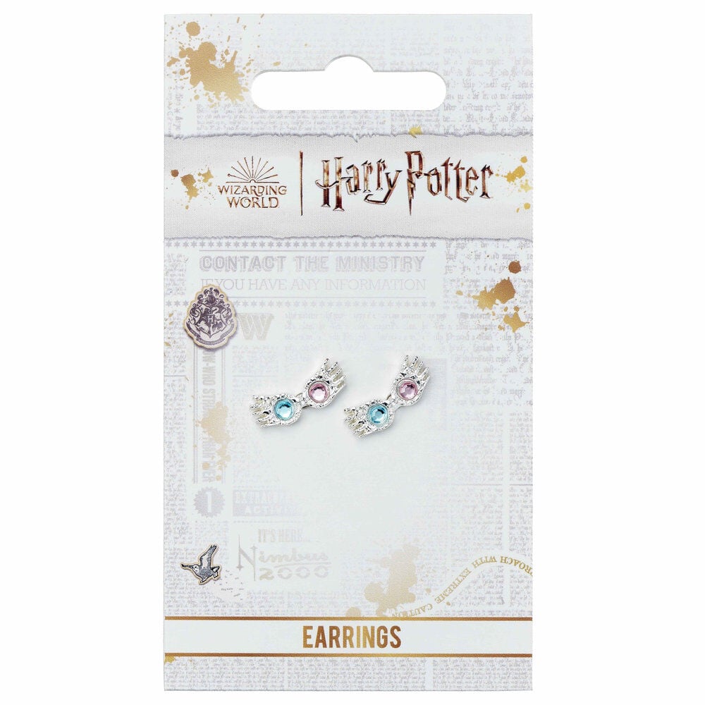 Pendientes Gafas Luna Lovegood Harry Potter THE CARAT SHOP