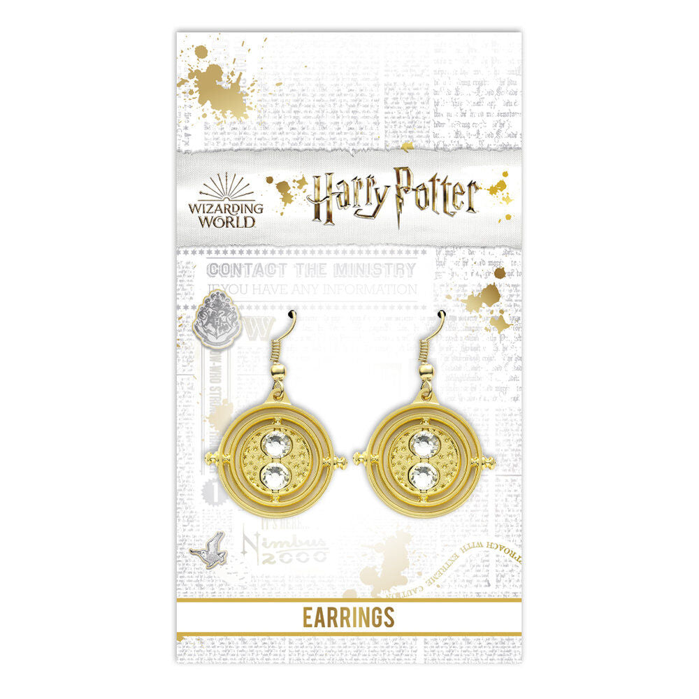 Pendientes Tornero del Tiempo Harry Potter THE CARAT SHOP