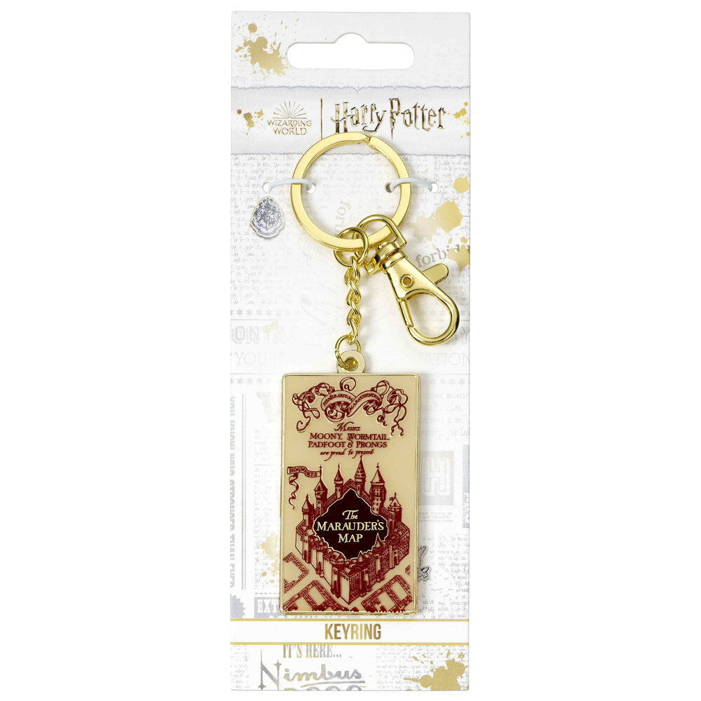 Llavero Mapa de los Merodeadores Harry Potter THE CARAT SHOP