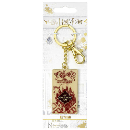 Llavero Mapa de los Merodeadores Harry Potter THE CARAT SHOP