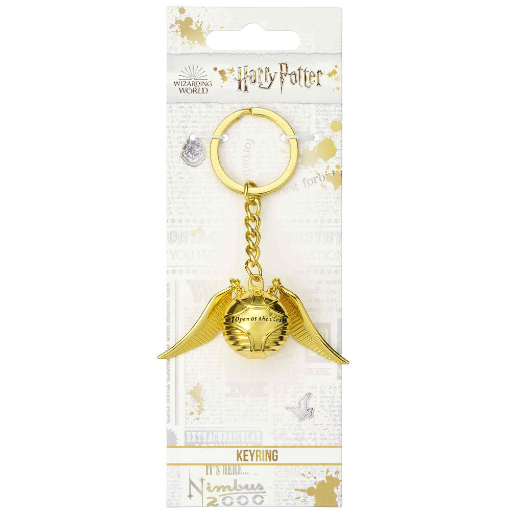 Llavero Snitch Dorada Harry Potter THE CARAT SHOP