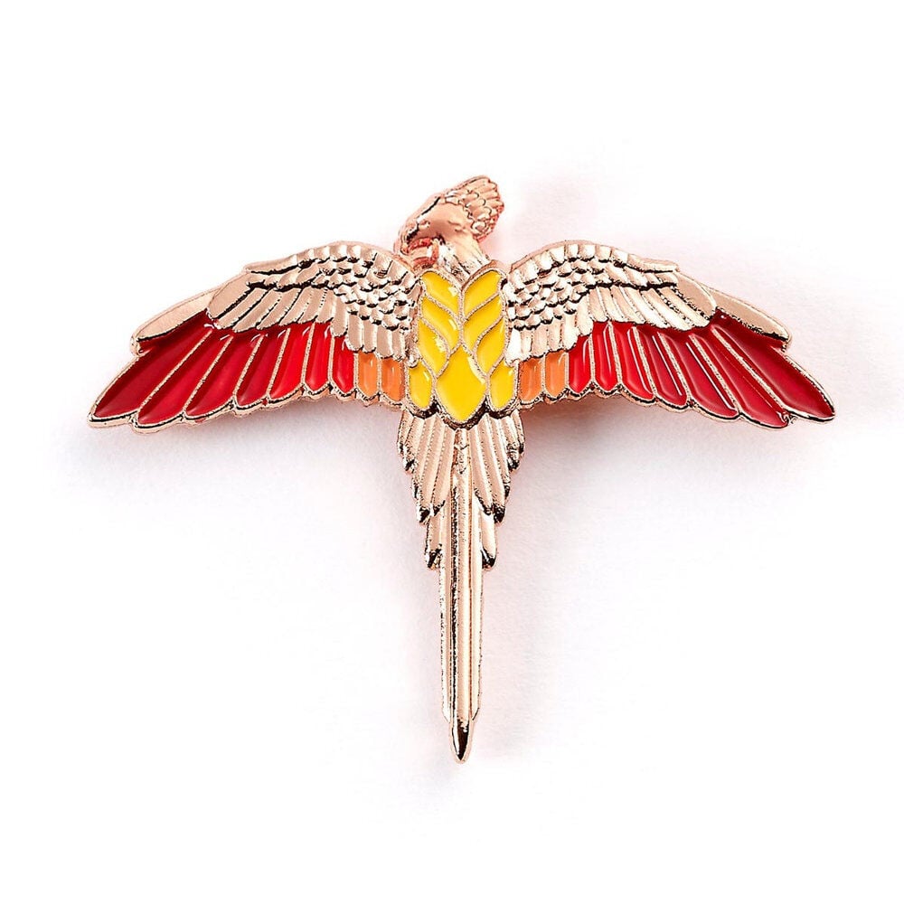 Pin Badge Fawkes Harry Potter THE CARAT SHOP