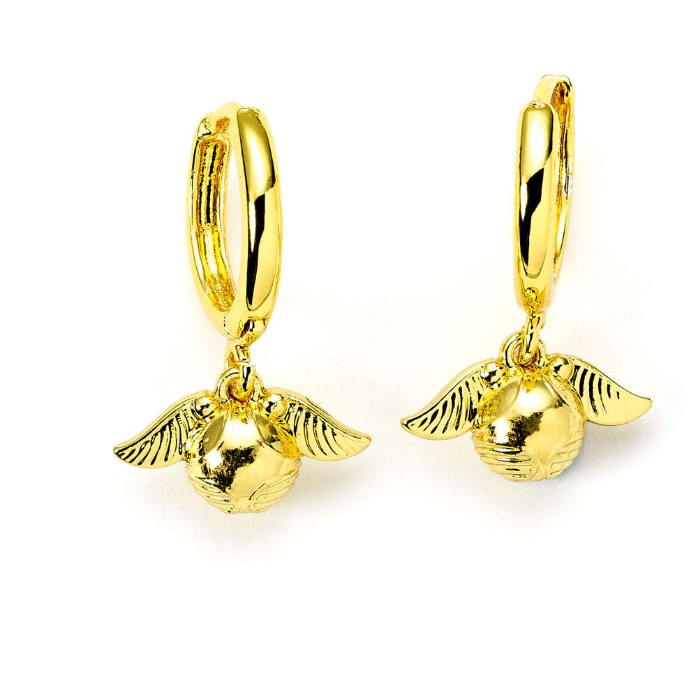 Pendientes Snitch Dorada Harry Potter THE CARAT SHOP