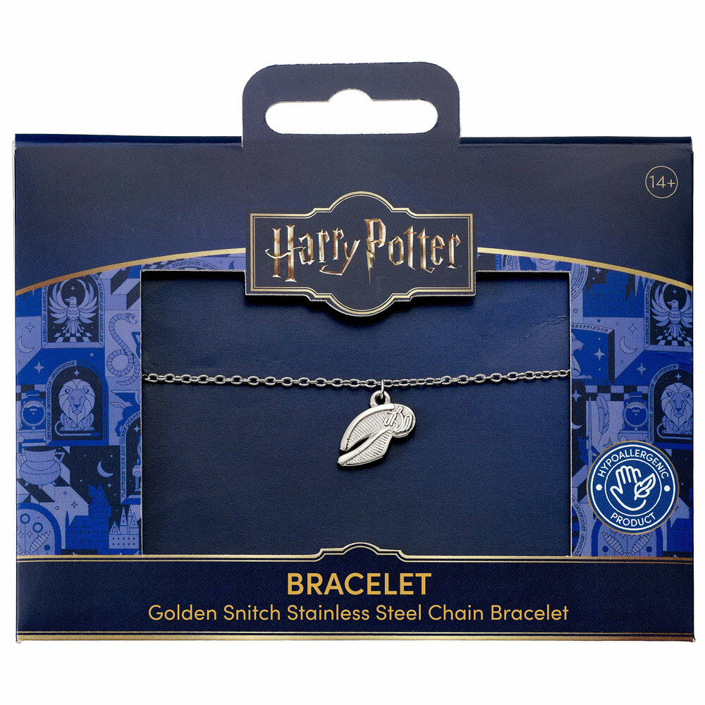 Pulsera Snitch Dorada Harry Potter THE CARAT SHOP