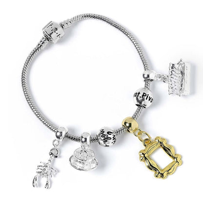 Pulsera Charm plateada Friends THE CARAT SHOP