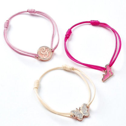 Set 2 pulseras Amistad Glinda Wicked THE CARAT SHOP