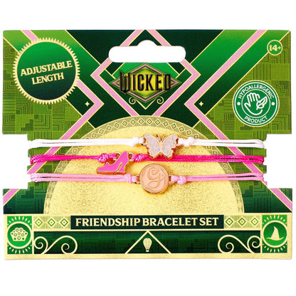 Set 2 pulseras Amistad Glinda Wicked THE CARAT SHOP