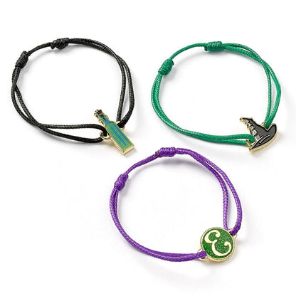 Set 2 pulseras Elphaba Glinda Wicked THE CARAT SHOP