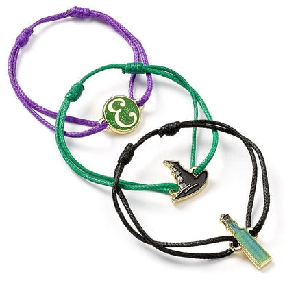 Set 2 pulseras Elphaba Glinda Wicked THE CARAT SHOP