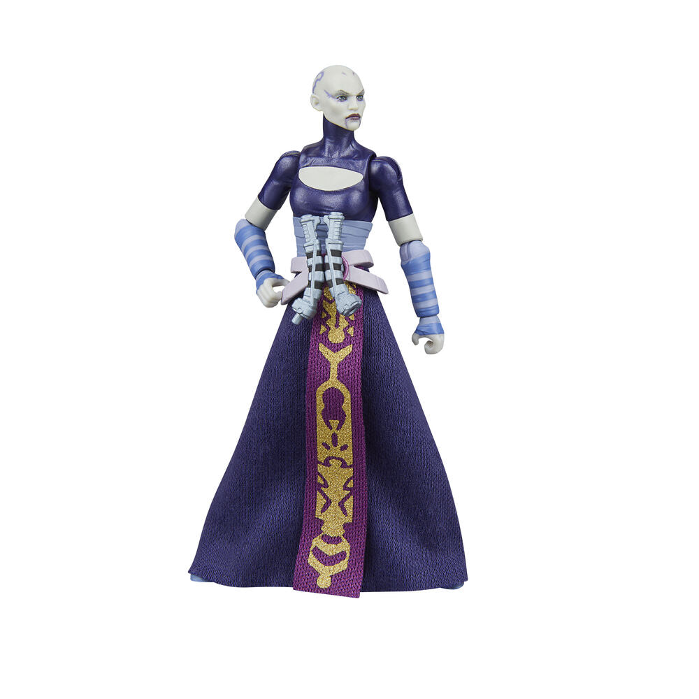 Figura Asajj Ventress La Guerra de los Clones Star Wars 9,5cm HASBRO