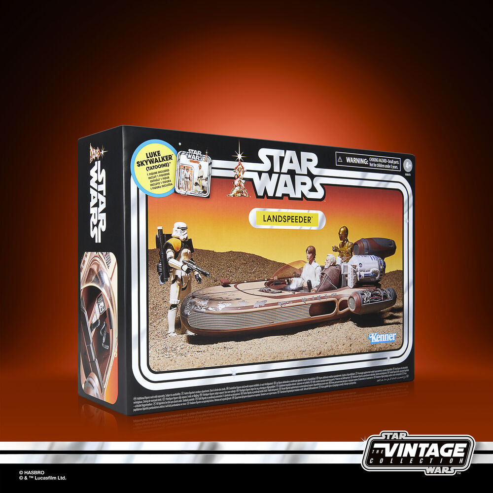 Figura Luke Skywalker + Landspeeder Star Wars HASBRO