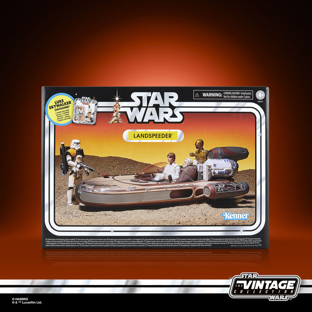 Figura Luke Skywalker + Landspeeder Star Wars HASBRO