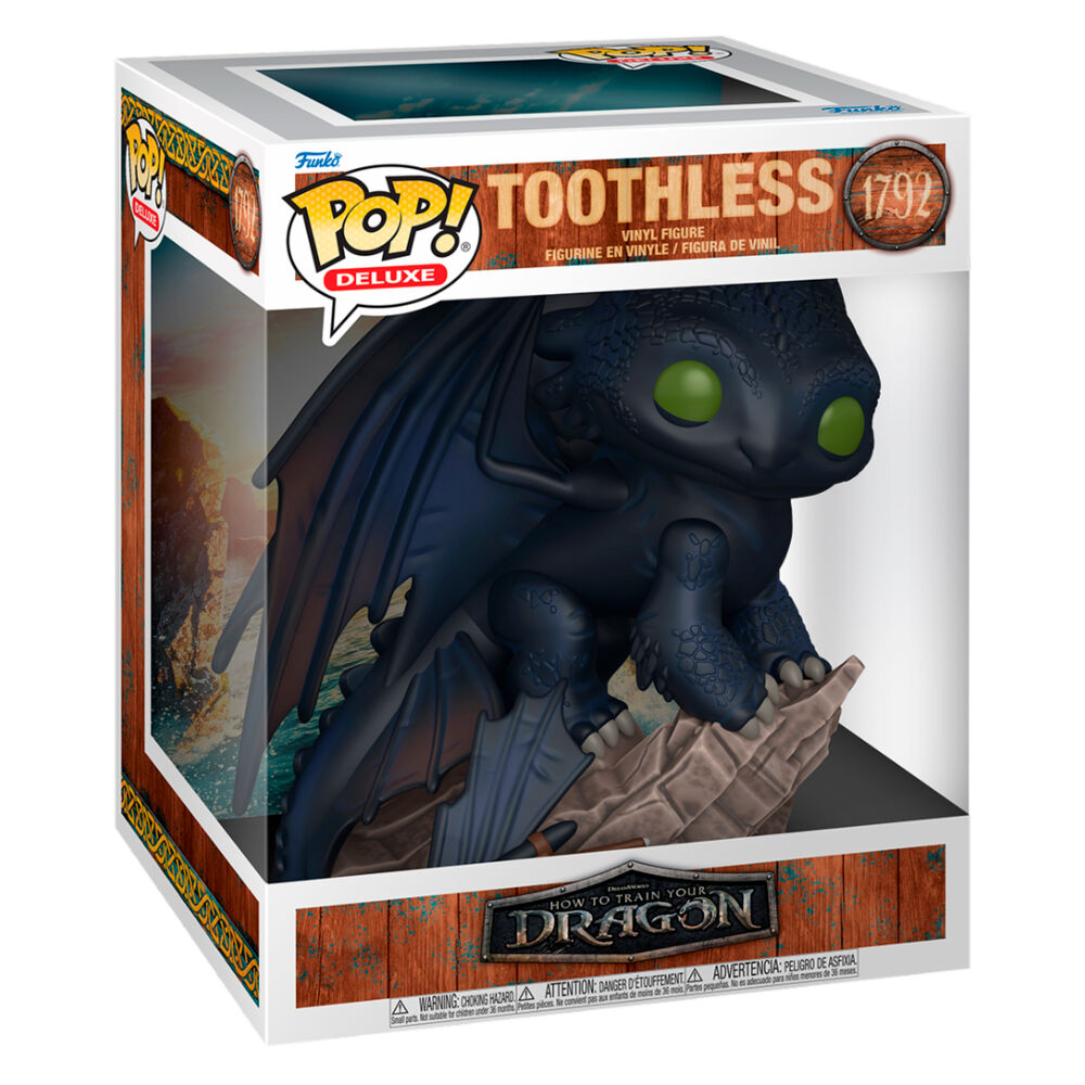 Figura POP Deluxe Como Entrenar a Tu Dragon Desdentao FUNKO