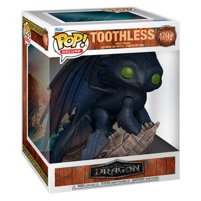 Figura POP Deluxe Como Entrenar a Tu Dragon Desdentao FUNKO