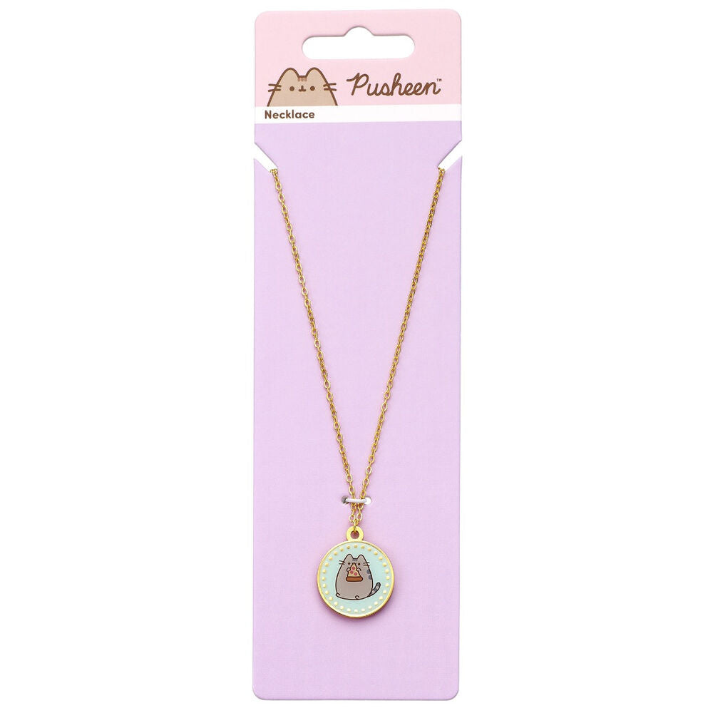 Colgante Pizza Pusheen THE CARAT SHOP