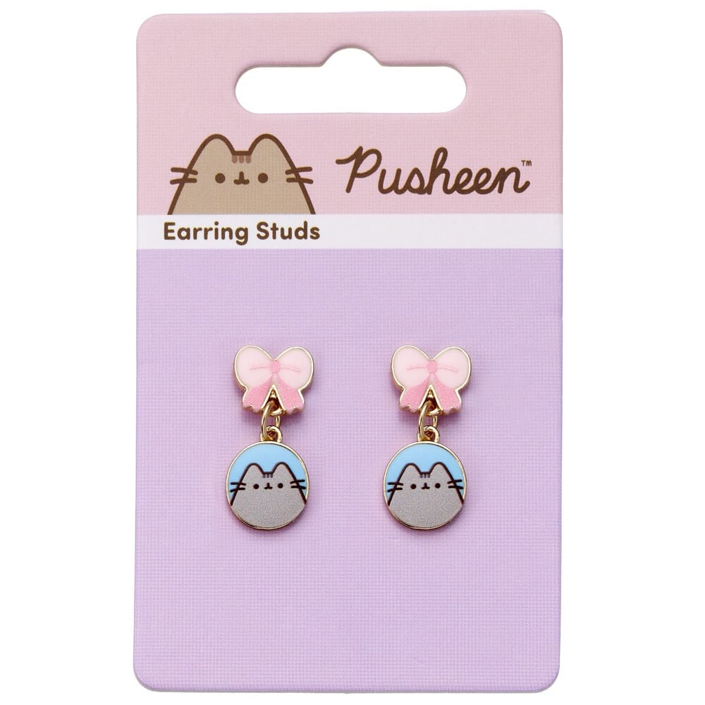 Pendientes Lazos Pusheen THE CARAT SHOP