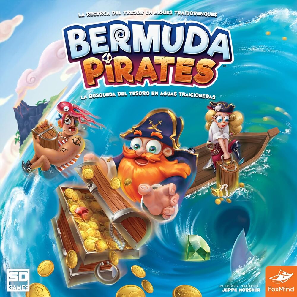 Juego de mesa Bermuda Piratas español SD GAMES