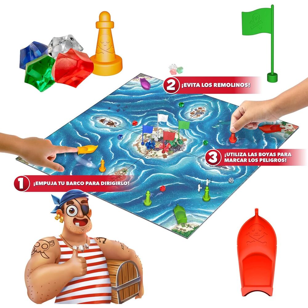 Juego de mesa Bermuda Piratas español SD GAMES