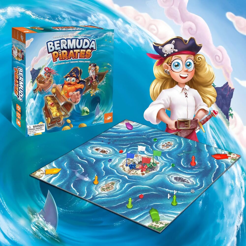 Juego de mesa Bermuda Piratas español SD GAMES