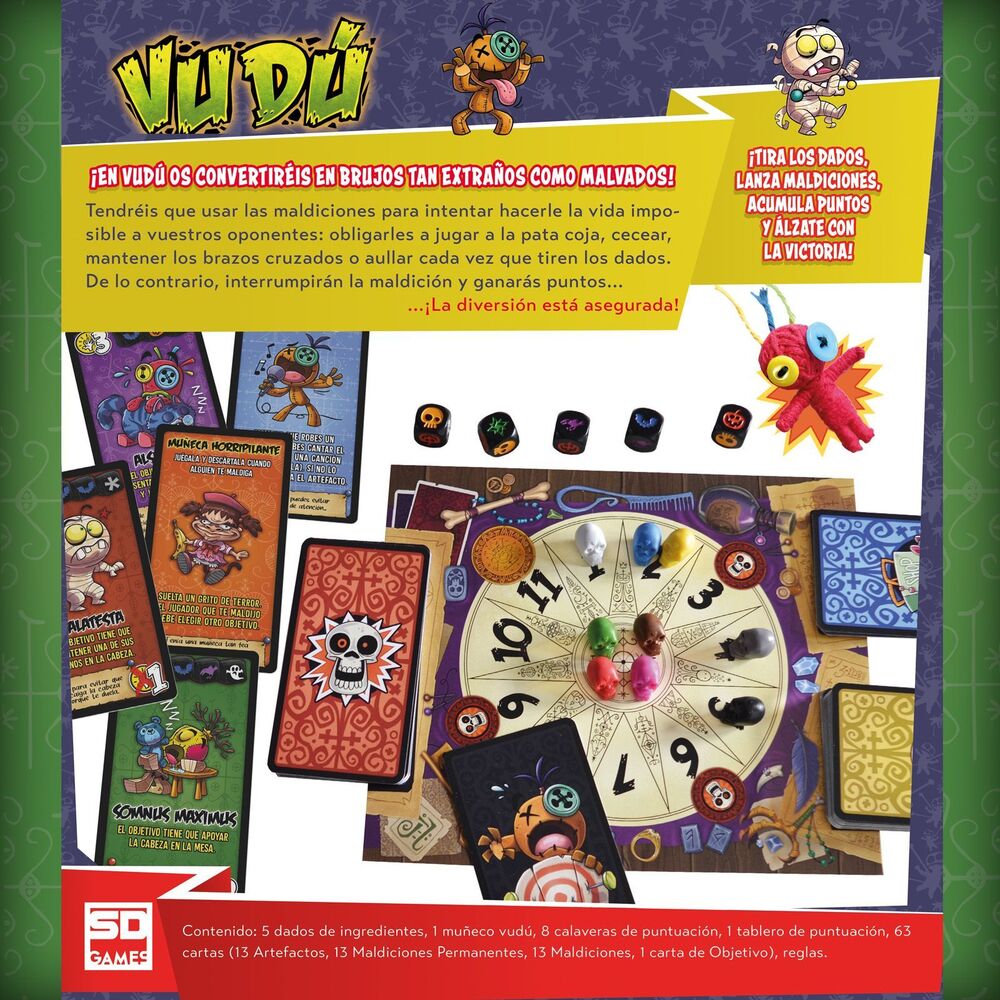 Juego de mesa Vudu español SD GAMES