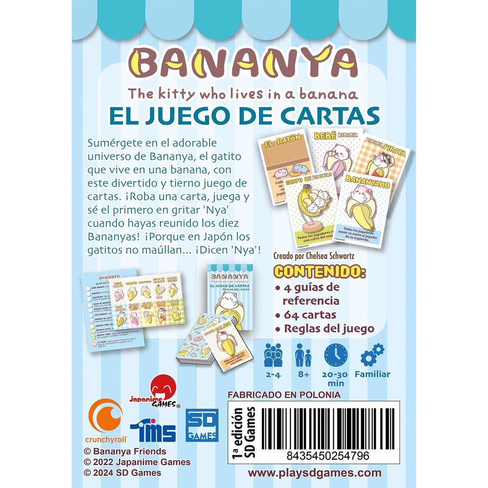 Juego de cartas Bananya español SD GAMES