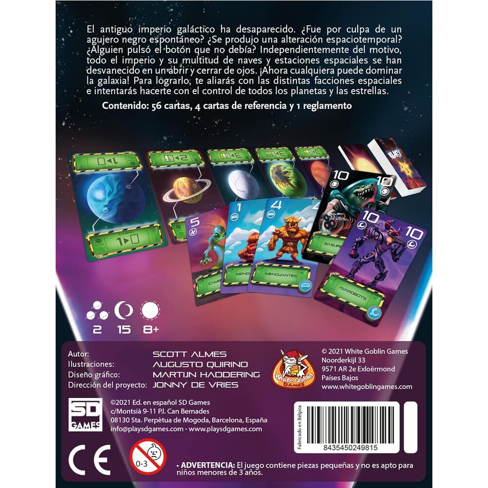 Juego de cartas Blast español SD GAMES