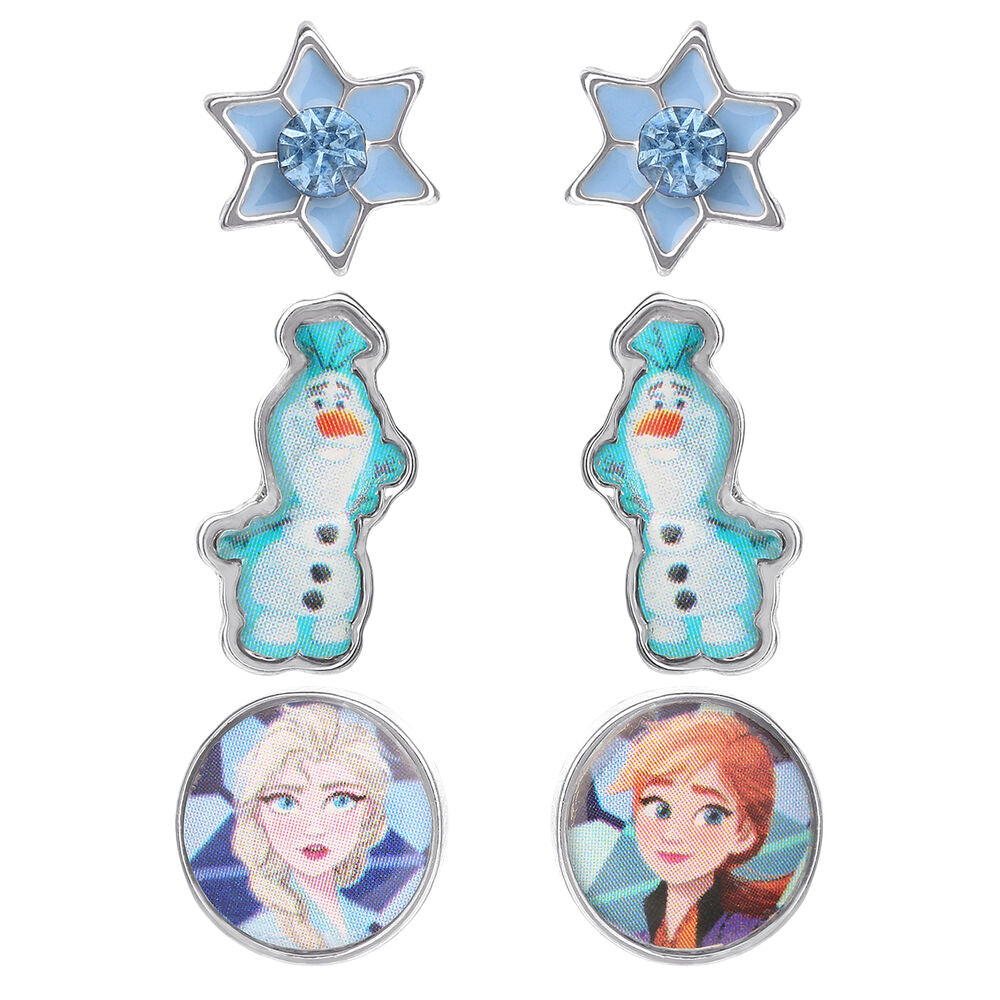 Set 3 pares de pendientes Frozen Disney PEERS HARDY