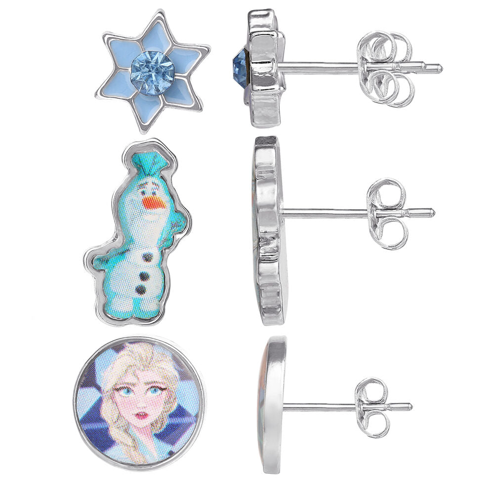 Set 3 pares de pendientes Frozen Disney PEERS HARDY