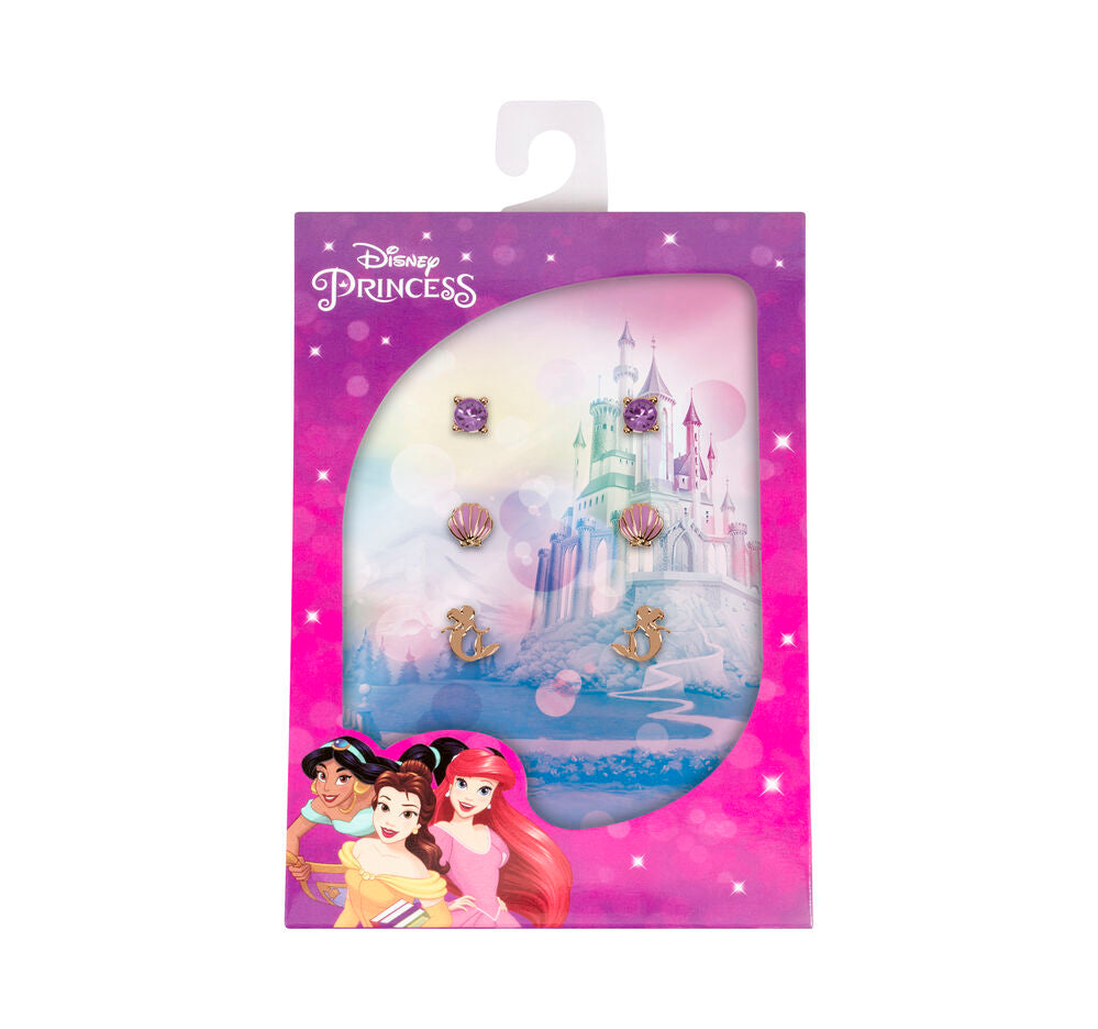 Set 3 Pares de pendientes La Sirenita Disney PEERS HARDY
