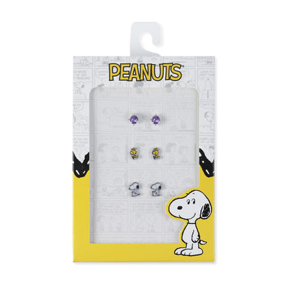 Set 3 Pares de pendientes Snoopy PEERS HARDY