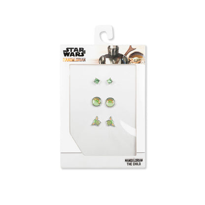 Set 3 Pares de pendientes Baby Yoda Star Wars PEERS HARDY