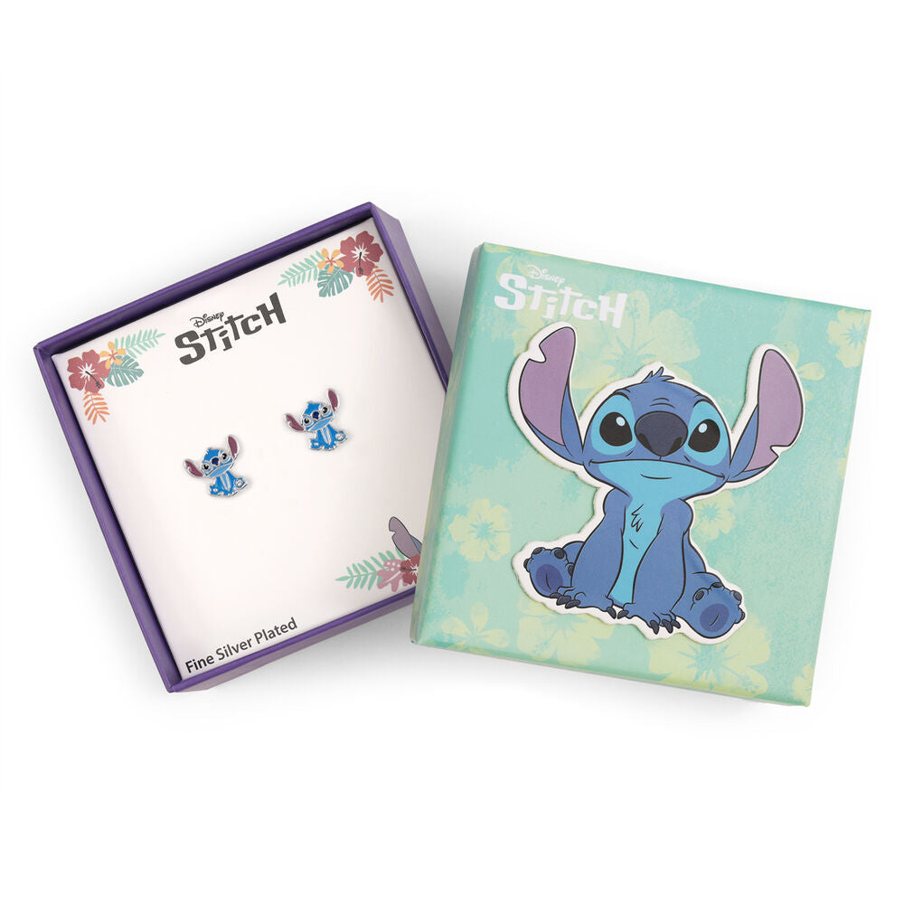 Pendientes Stitch Disney plata PEERS HARDY