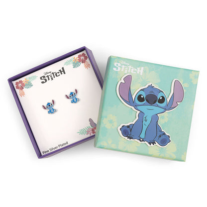 Pendientes Stitch Disney plata PEERS HARDY