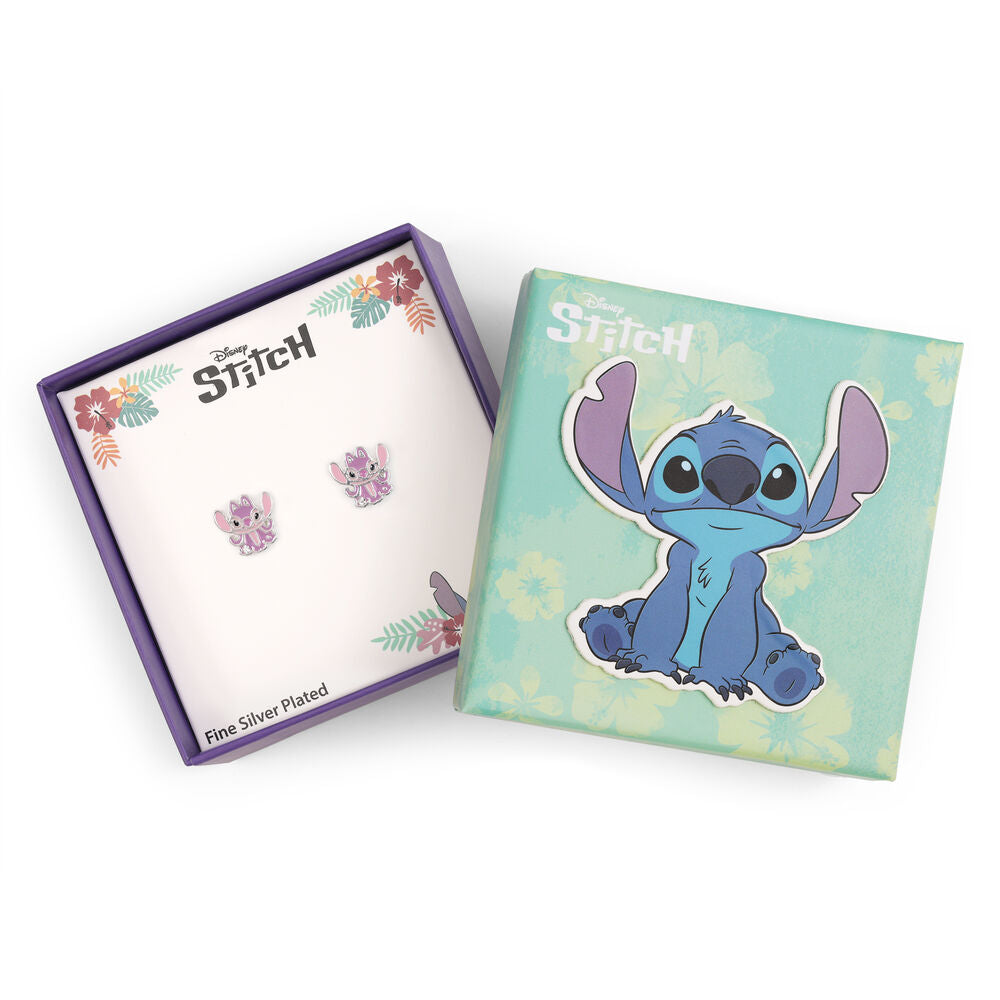 Pendientes Angel Stitch Disney plata PEERS HARDY