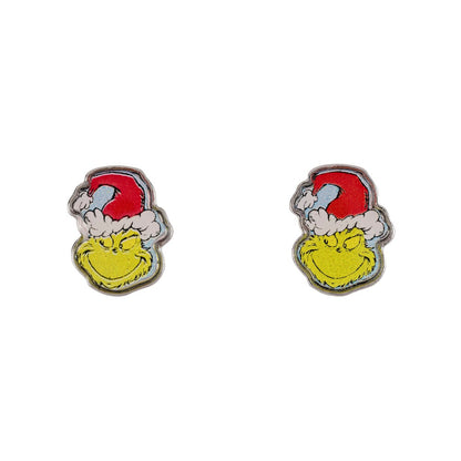 Set Colgante + pendientes Navidad El Grinch PEERS HARDY