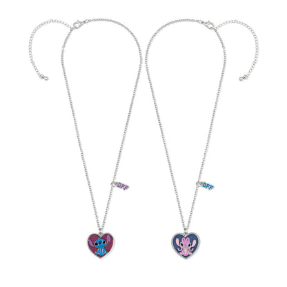 Set 2 Colgantes Angel & Stitch Disney PEERS HARDY