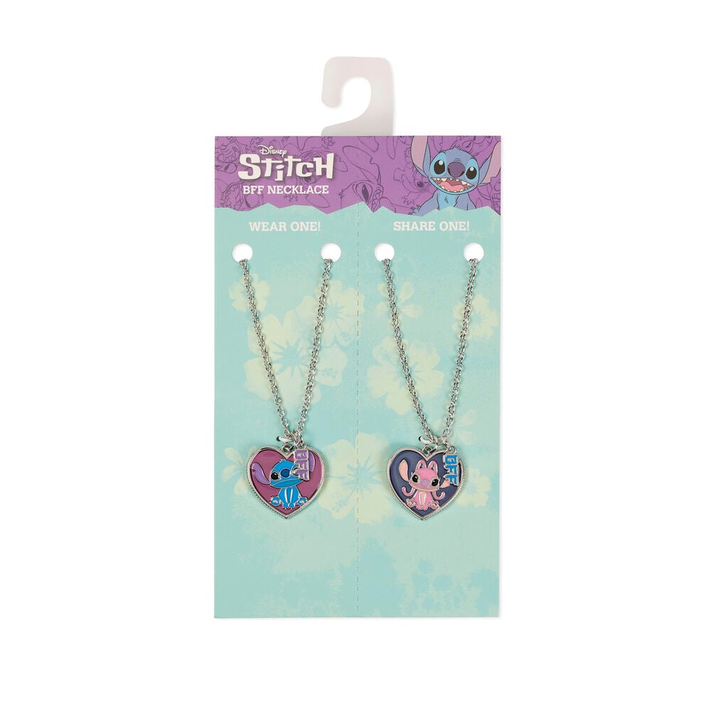 Set 2 Colgantes Angel & Stitch Disney PEERS HARDY