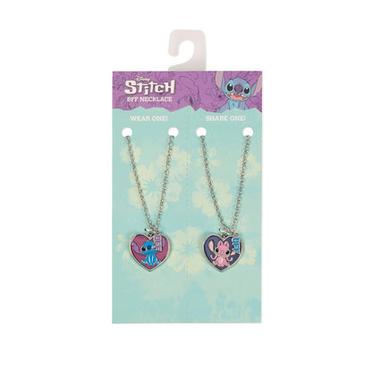 Set 2 Colgantes Angel & Stitch Disney PEERS HARDY