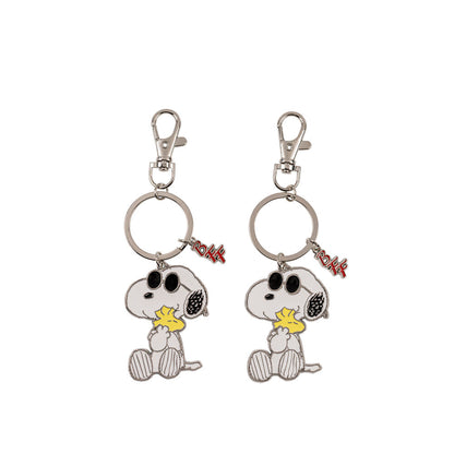 Set 2 Llaveros Snoopy PEERS HARDY