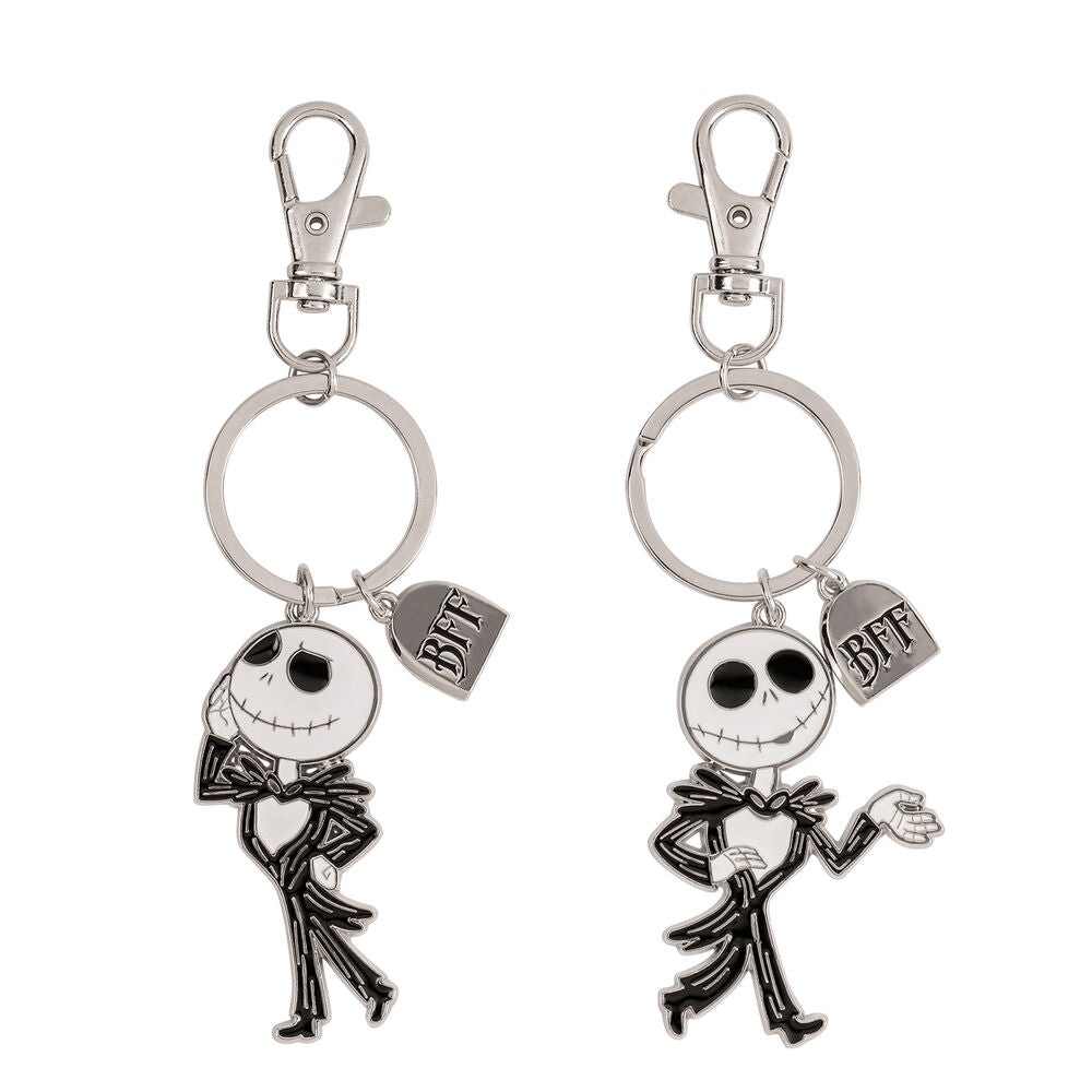 Set 2 Llaveros Jack Skellington Pesadilla Antes de Navidad Disney PEERS HARDY