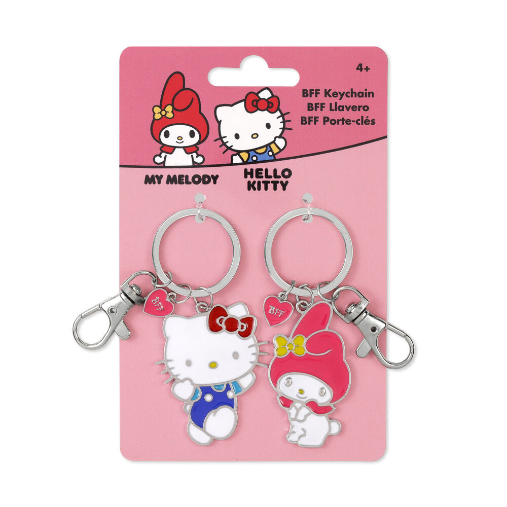 Set 2 Llaveros Hello Kitty and Friends PEERS HARDY