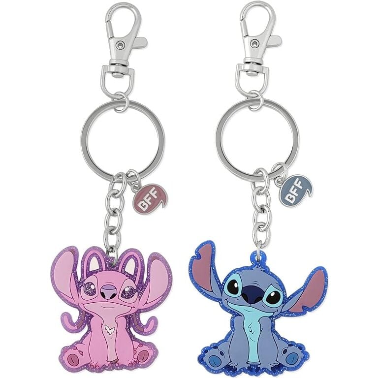 Set 2 Llaveros Angel & Stitch Disney PEERS HARDY