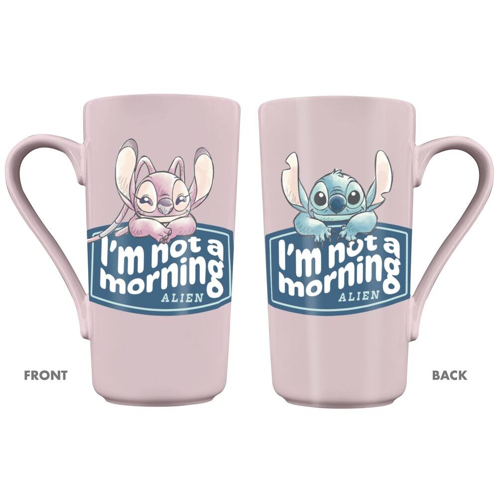 Taza Angel & Stitch Disney 470ml PYRAMID
