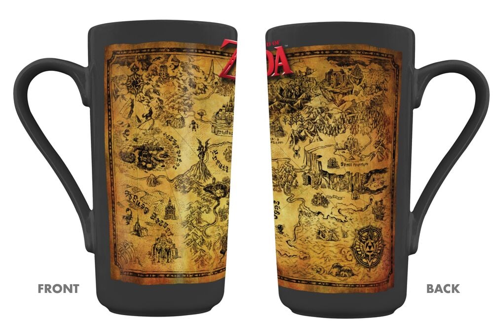 Taza Mapa Legend of Zelda 470ml PYRAMID