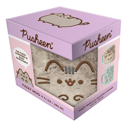 Taza funda de peluche Pusheen 440ml PYRAMID