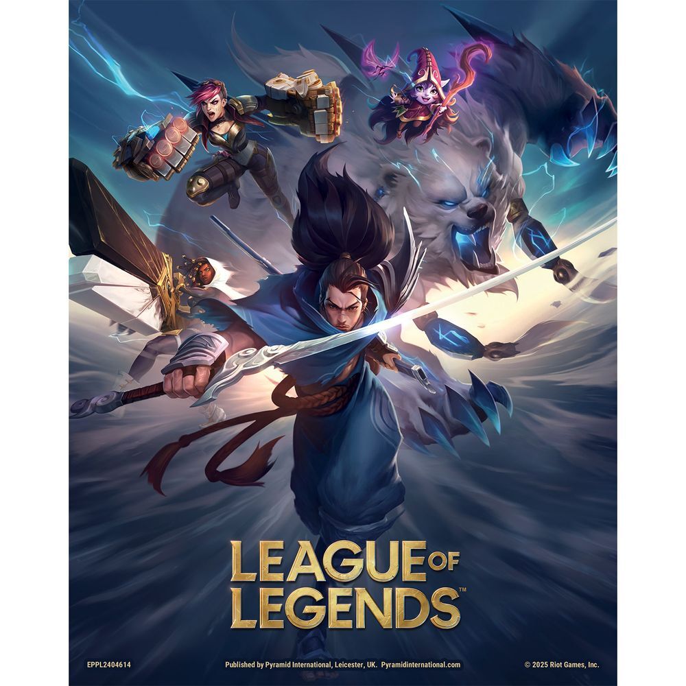 Poster lenticular 3D League of Legends PYRAMID