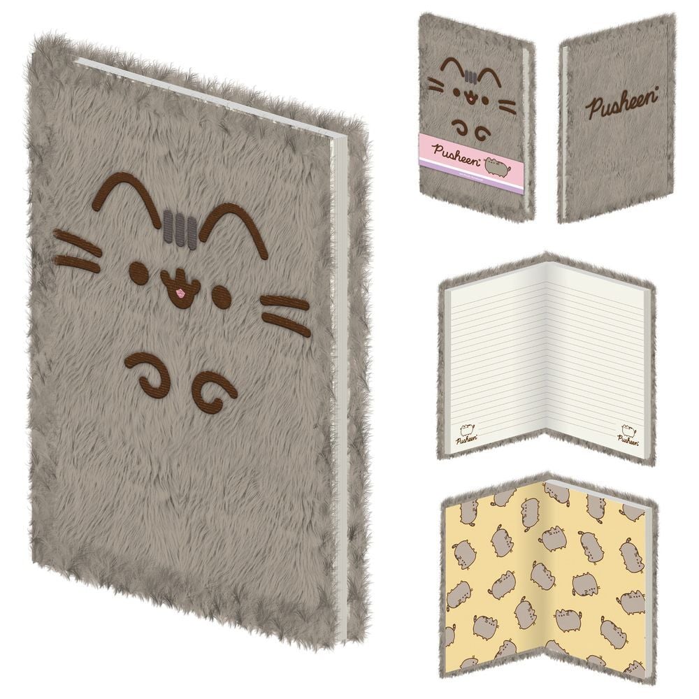 Cuaderno peluche Pusheen PYRAMID