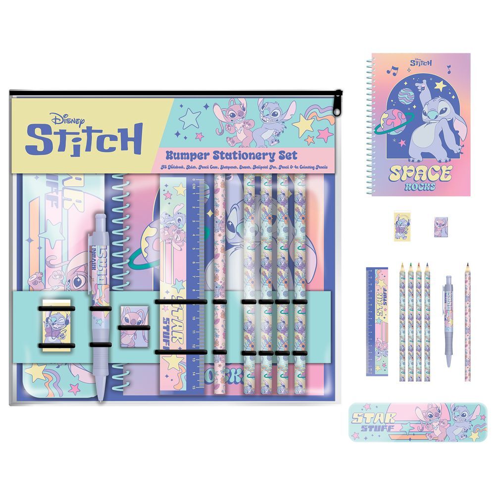Set papeleria Stitch Disney PYRAMID